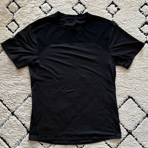 Lululemon Black Vent Tech Athletic Shirt